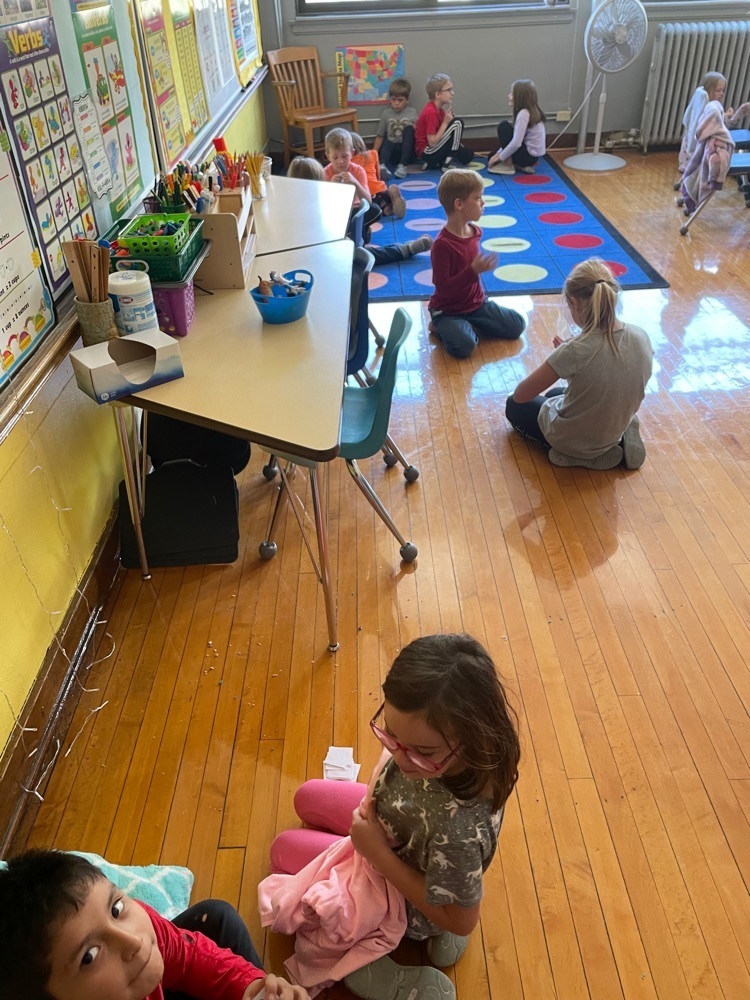 2nd graders playing emotion charades today!